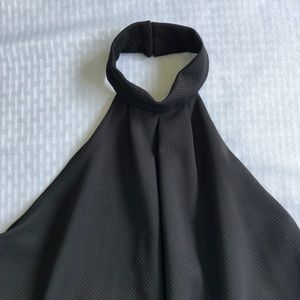 Black Halter Top